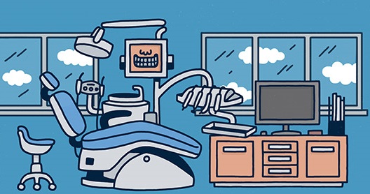 Размещение оборудования в стоматологическом кабинете