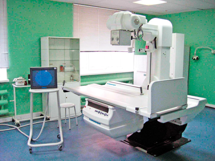 Размещение рентгеновских аппаратов в рентгеновских кабинетах