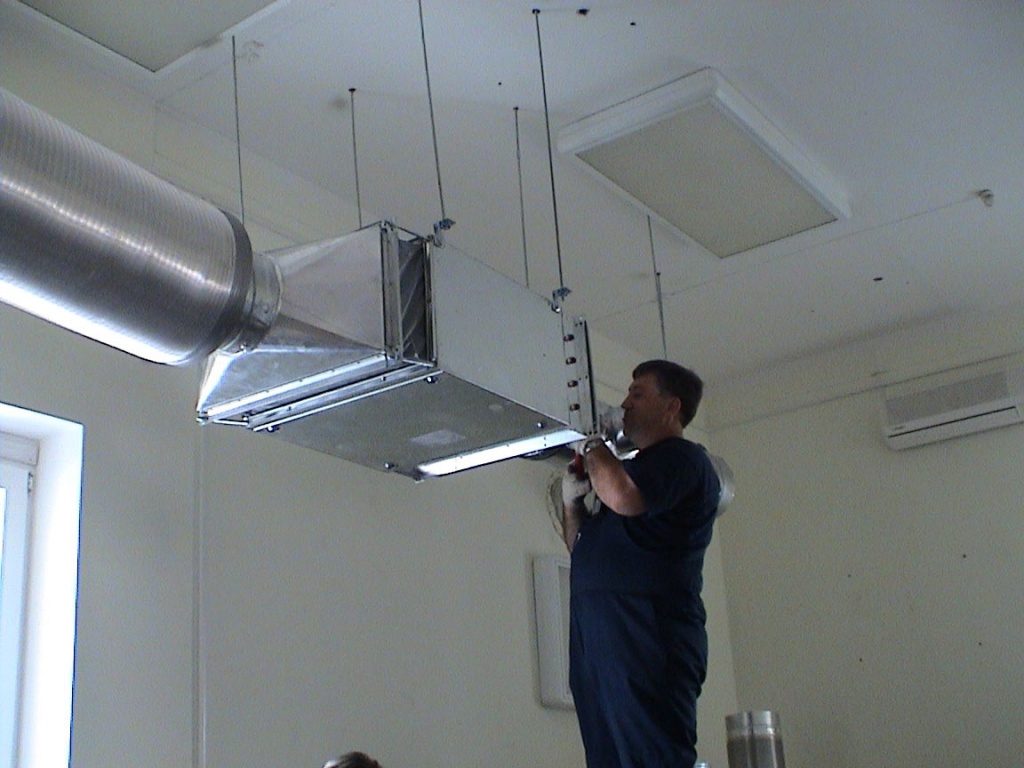 Технические требования к размещению оборудования систем вентиляции