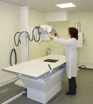 Начало и окончание работы в рентгеновском кабинете